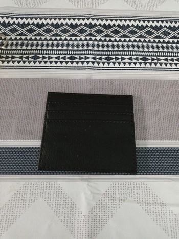 Porte carte noir neuf