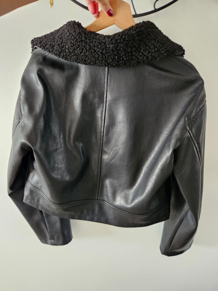 Veste simili cuir stradivarius - photo numéro 6
