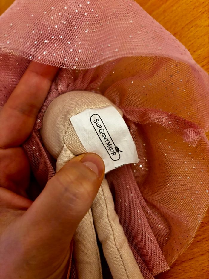 Souris Danseuse Sergent Major – tutu rose – 30 cm – état neuf - photo numéro 2