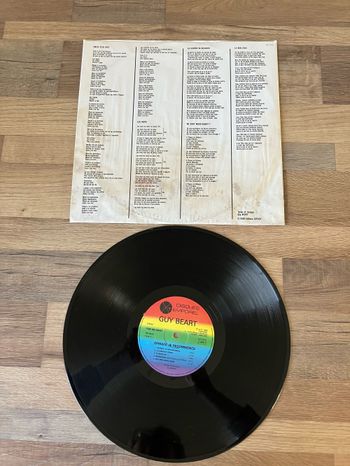 Vinyle 33 tours sans pochette-Guy Béart-Demain, je recommence