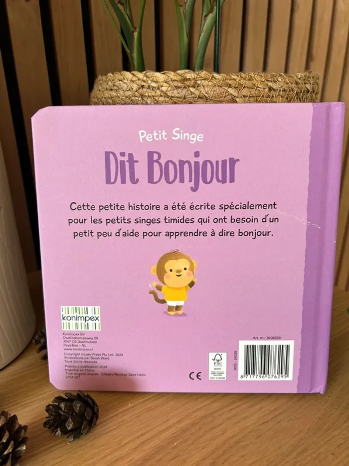 Livre Dit bonjour - photo numéro 2
