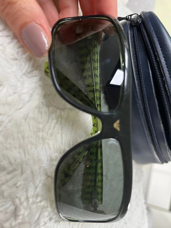 Lunettes de soleil Emporio Armani Homme - photo numéro 3