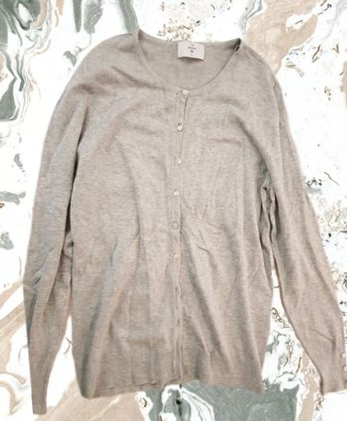 Gilet gris femme taille M 38 neuf sans étiquette - photo numéro 2