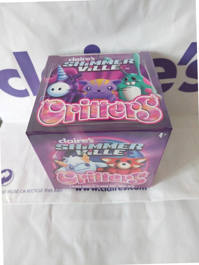 Coffret Mystère jouet à collectionner Critters Shimmer ville neuf Claire's