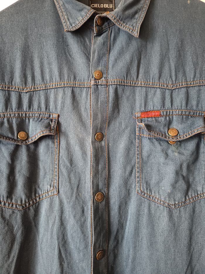 Chemise en jean. - photo numéro 4
