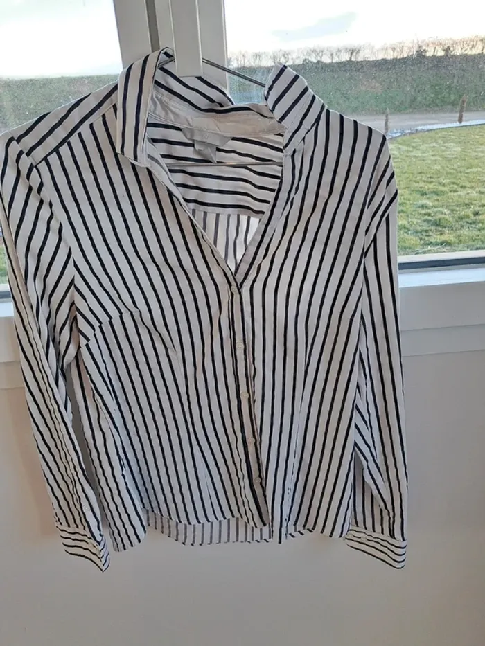 Chemise à rayures