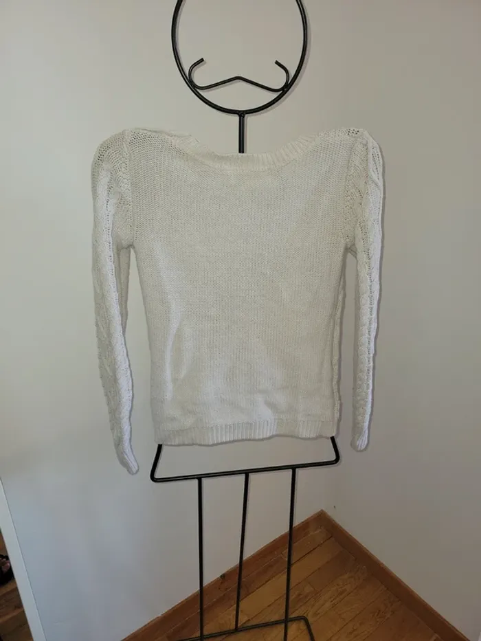 Pull maille S femme - photo numéro 5