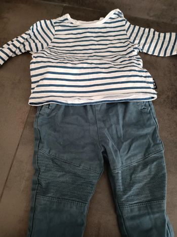 Ensemble marin 9 mois