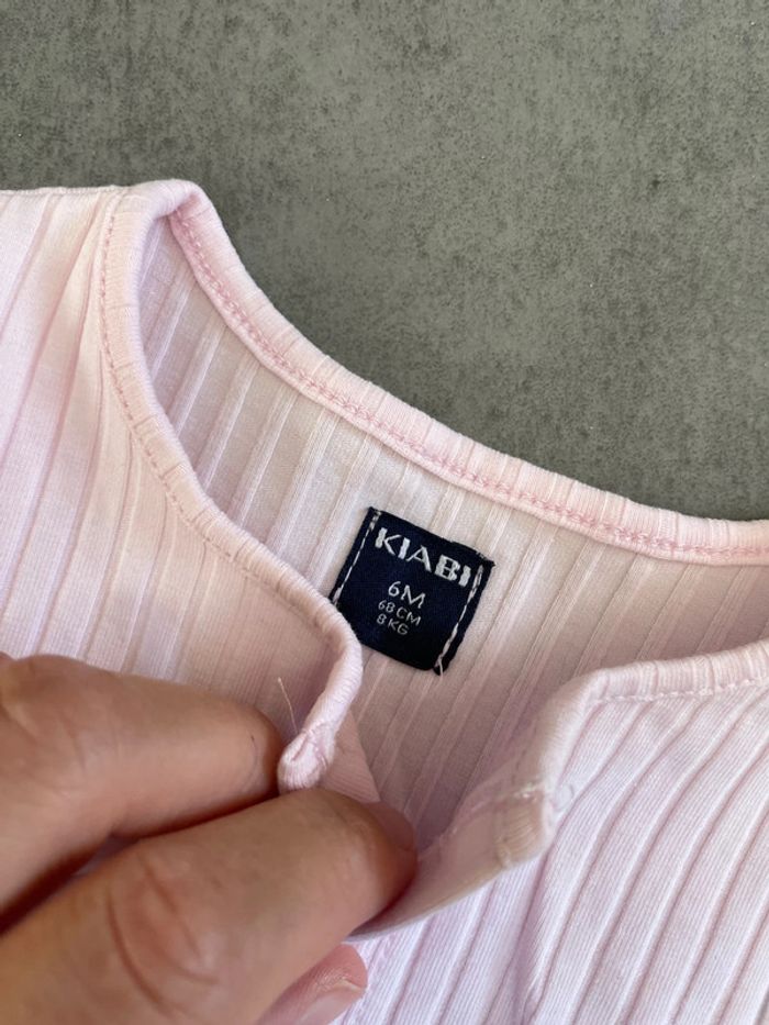 Combi short rose pale - photo numéro 2