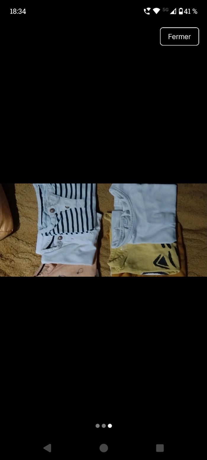 Lot de 8 t-shirt manches courtes - photo numéro 3