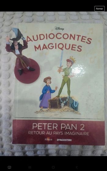 68ēme audioconte magique collection altaya deagostini livre et figurine disney audio conte