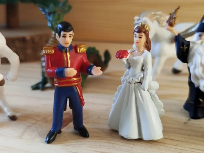 PAPO mini figurines personnages - licorne - dragon - photo numéro 5