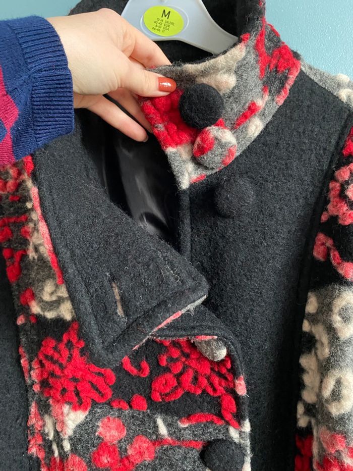 Manteau long d’hiver en laine taille 42 - photo numéro 3