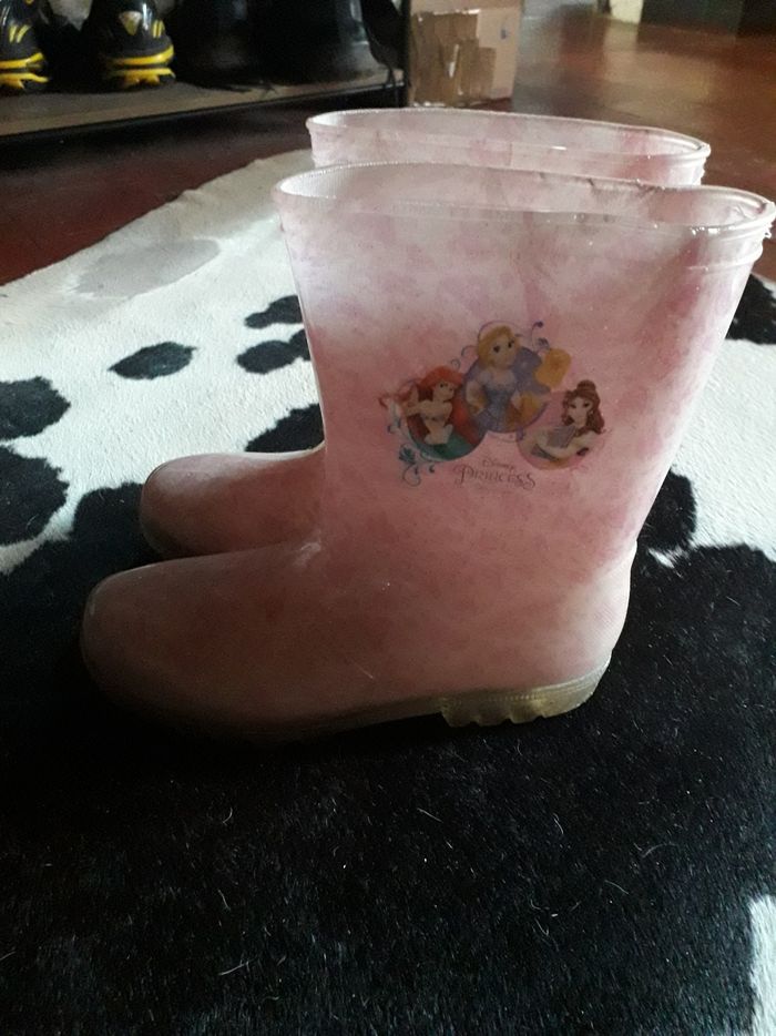 Bottes en caoutchou 34 princesse