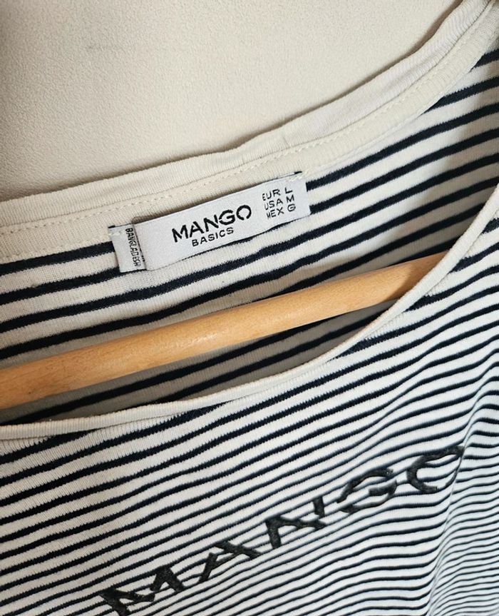 T-shirt Mango taille l - photo numéro 4