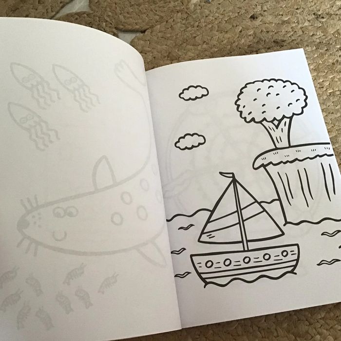 Livre 36 coloriages My big yellow - photo numéro 7