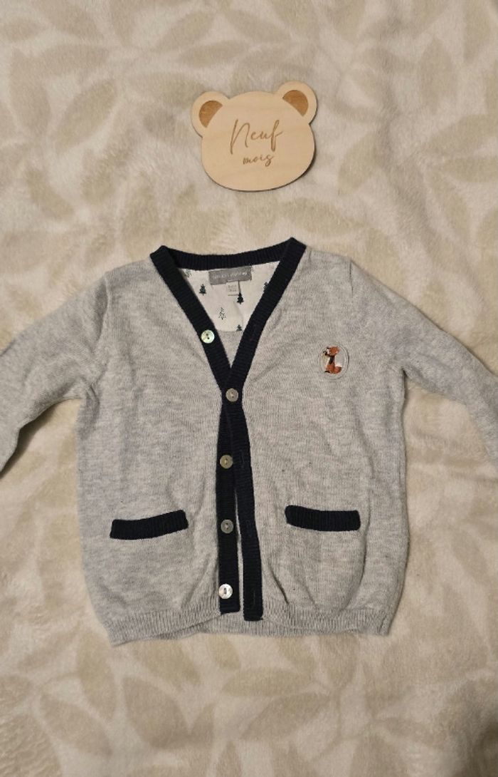 🌼 Gilet sergent major 9 mois - photo numéro 3