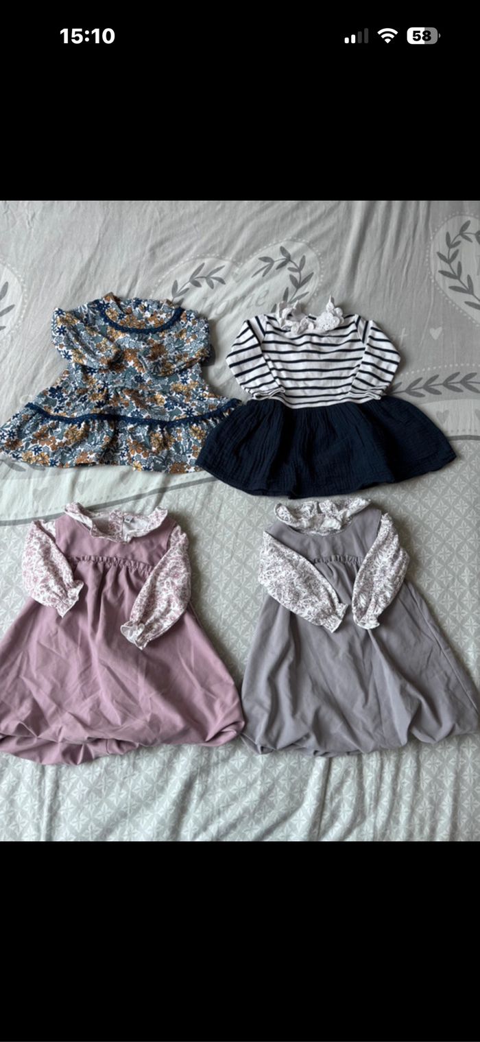 Lot de vêtements fille 6 mois - photo numéro 8