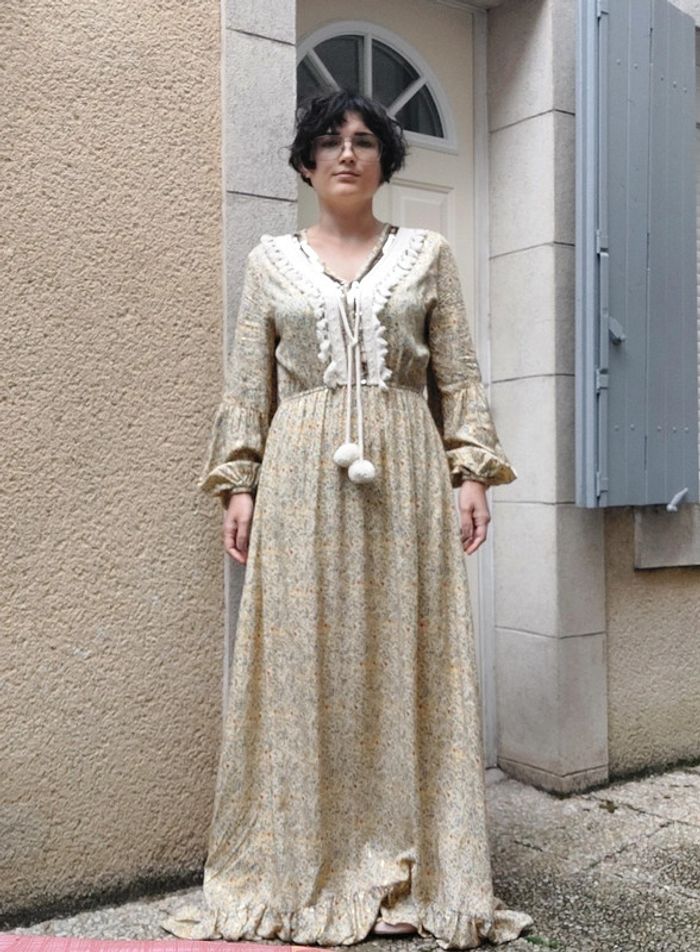Magnifique robe neuve bohème taille S M - photo numéro 2