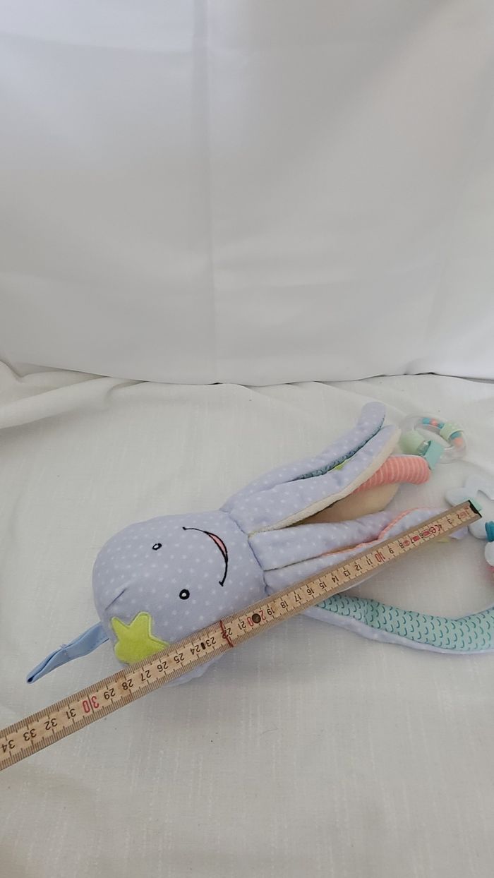 Peluche doudou pieuvre - photo numéro 3