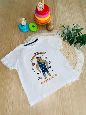 T-shirt manches courtes garçon 18 mois
