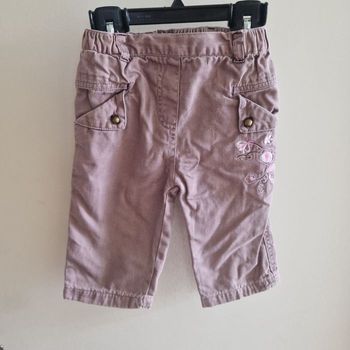 1 an pantalon rose pale lila