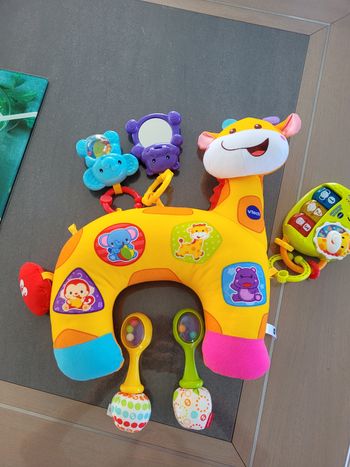 Coussin d eveil Sophie la giraphe