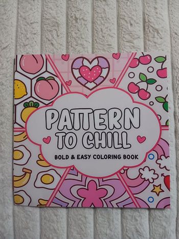 Livre de coloriage Cozy Pattern Chill  – Coloriage détente pour enfants ou adultes