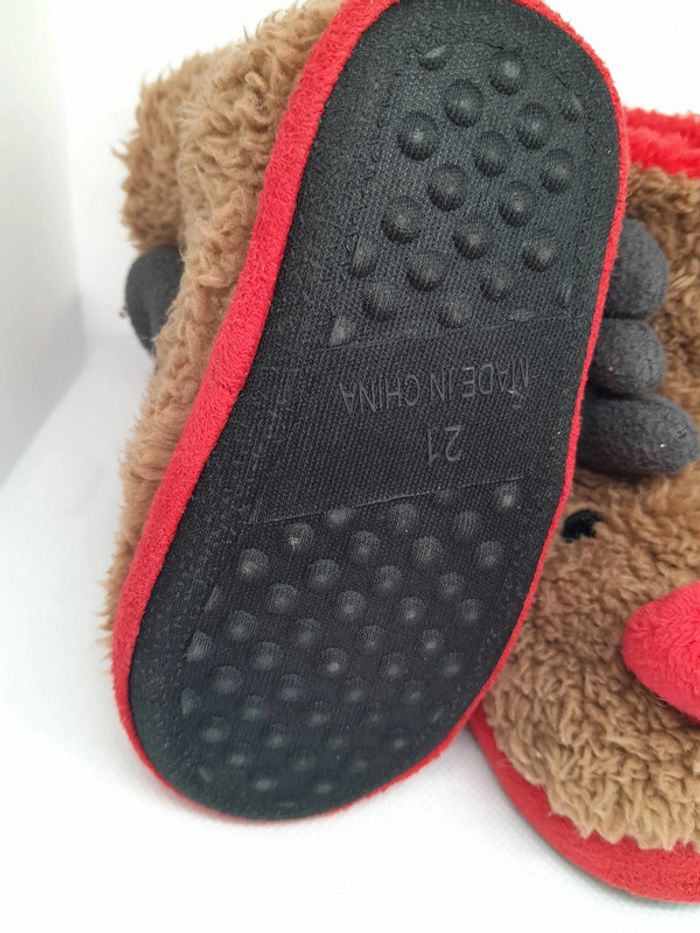 Chaussons rêne de Noël - photo numéro 4