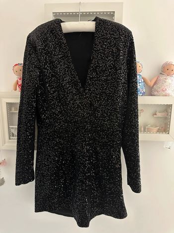 Robe chic strass sequin