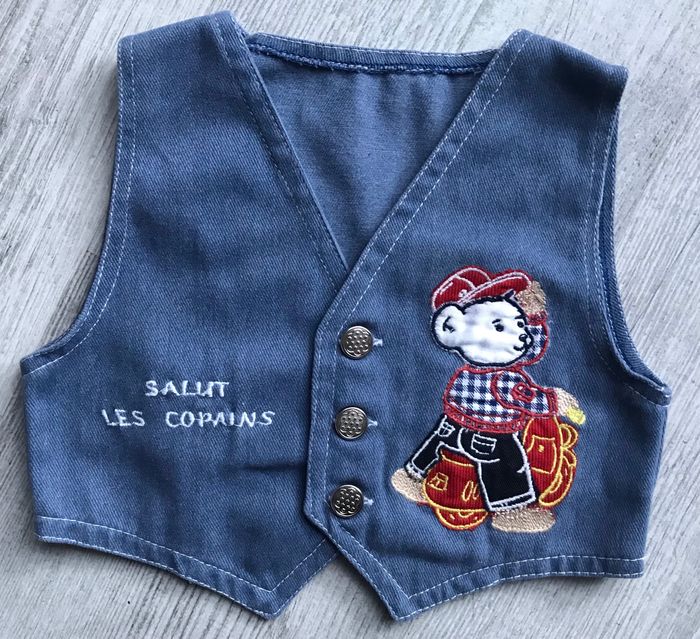 Gilet sans manches 6 mois