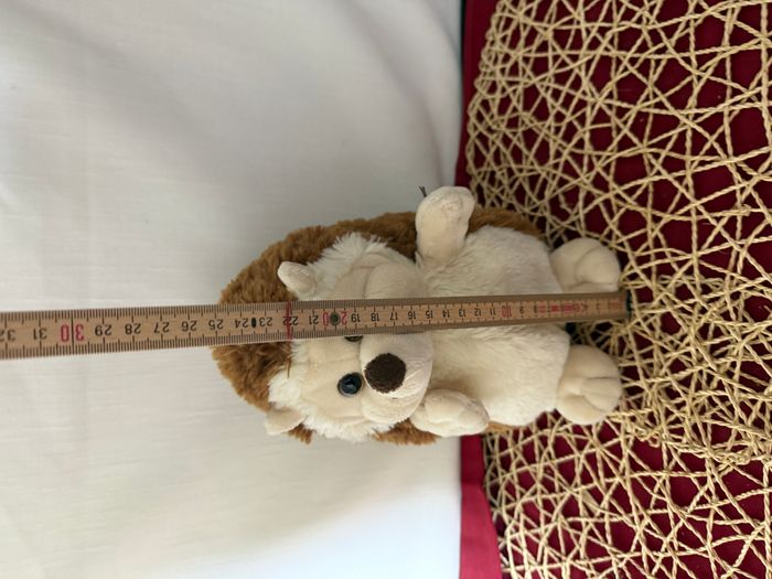 Peluche - héridoux marron hérisson gipsy - photo numéro 2