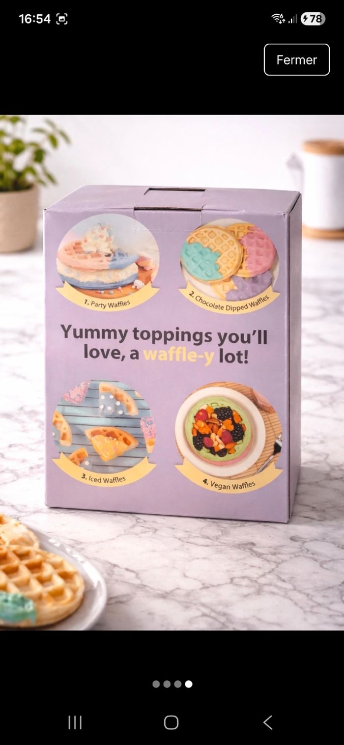 Gaufrier - photo numéro 3