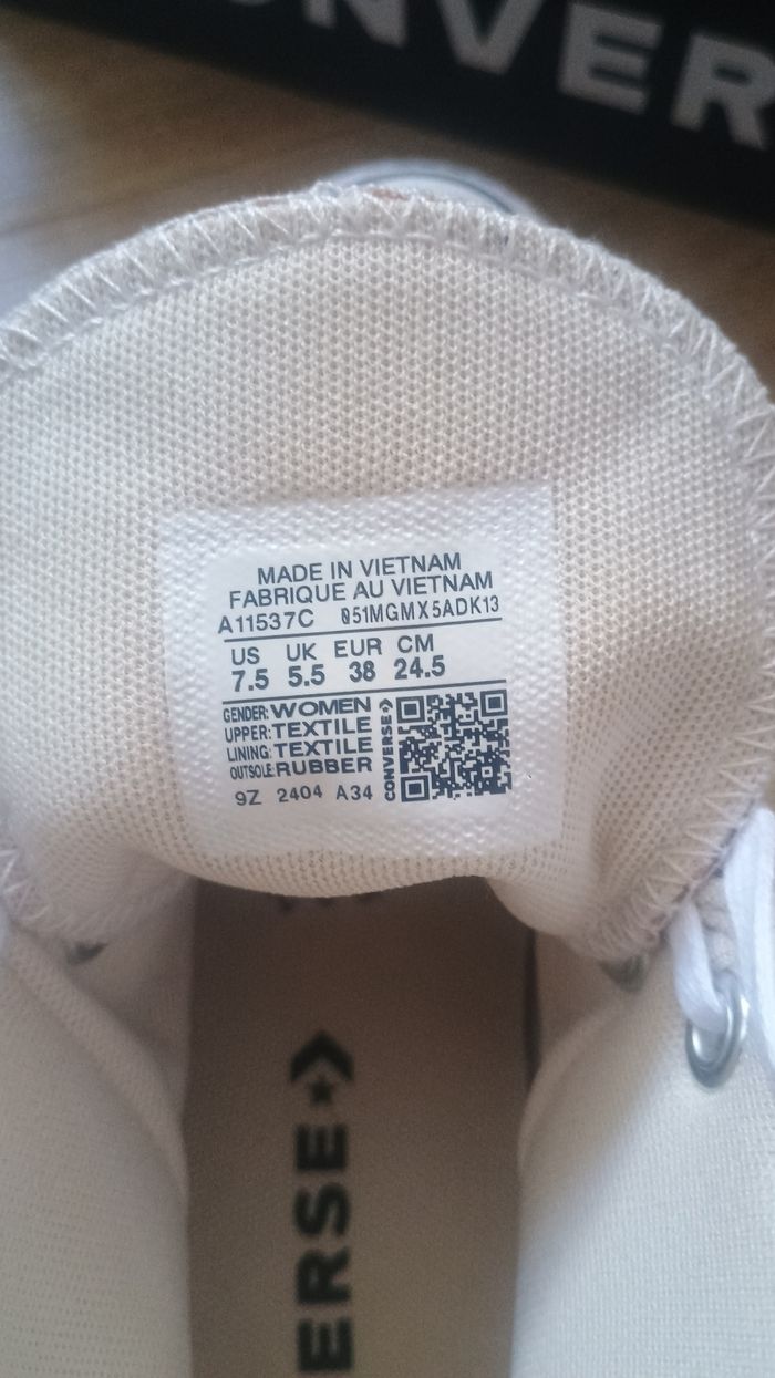 Converse avec plateforme marrons - photo numéro 5