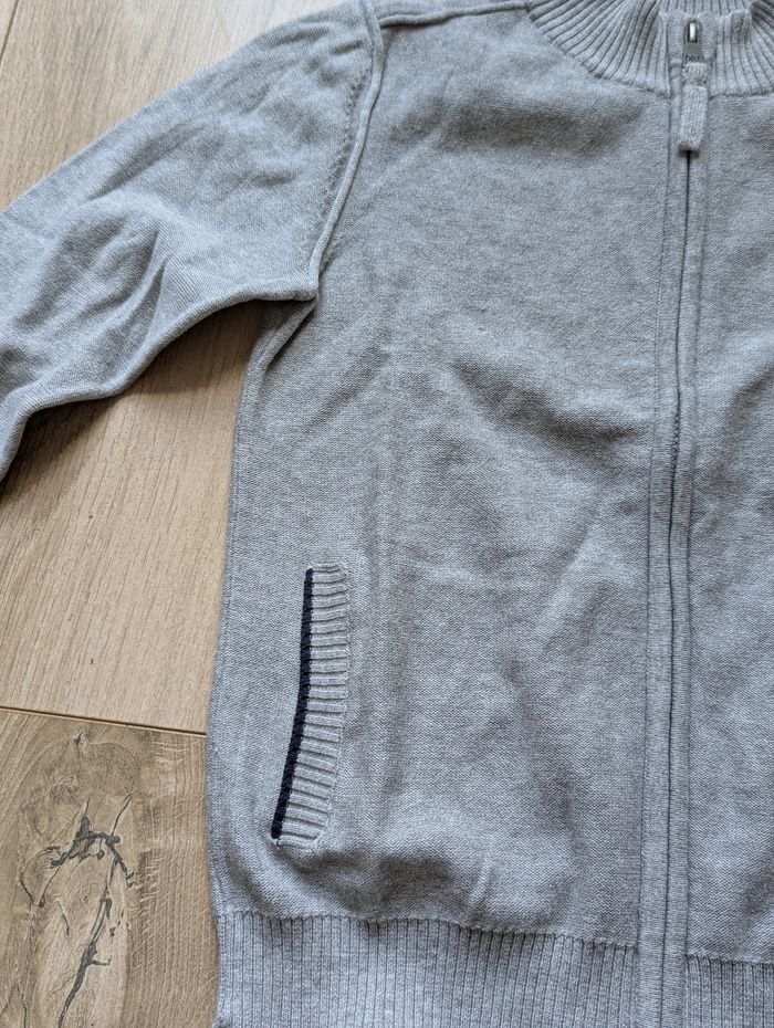 Gilet zippé gris Orchestra 8 ans - photo numéro 3