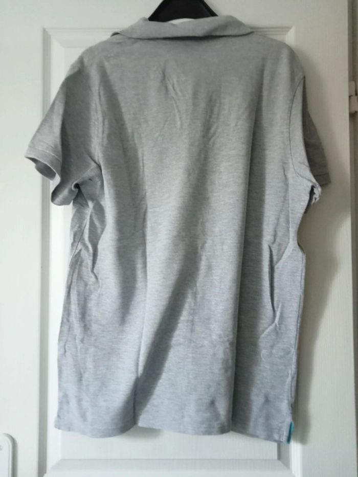 polo gris la halle taille XL gris - photo numéro 3