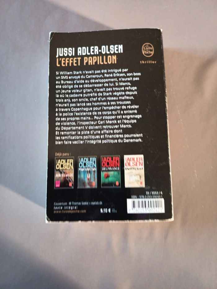 Livre L'effet papillon - photo numéro 2