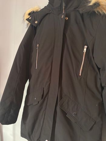 Parka noire 