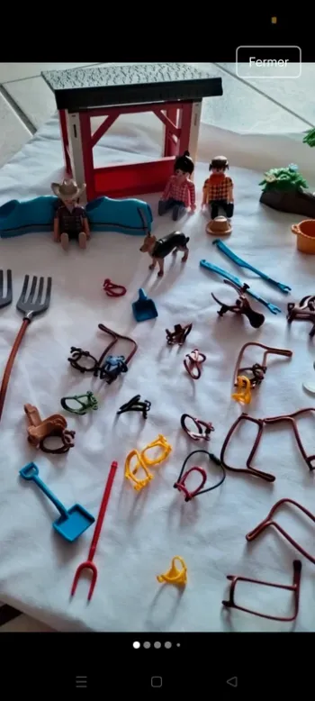 Lot accessoires playmobil