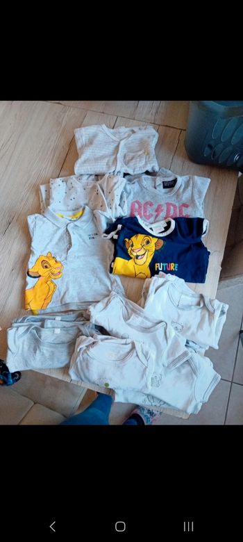 Lot garçon 6 mois
