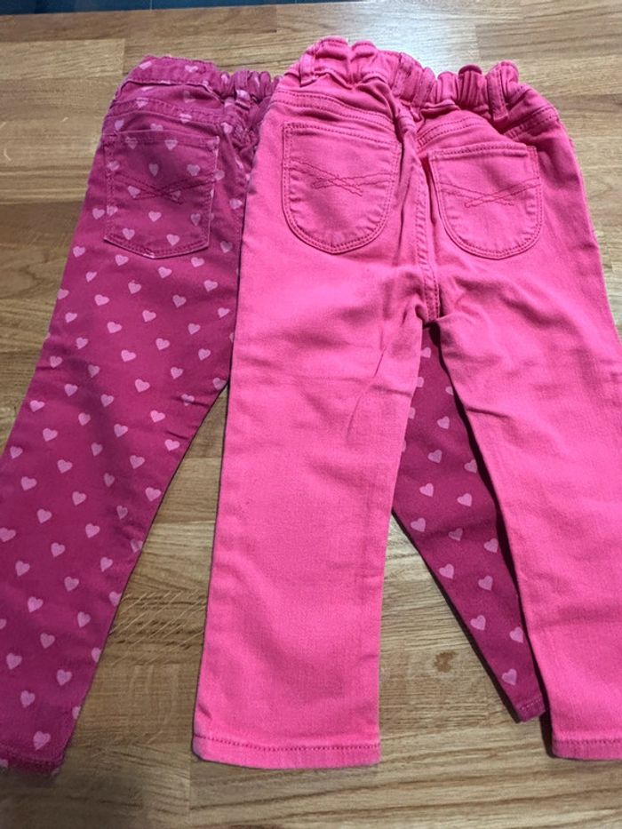 Lot 2 pantalons Gap 24 mois fille - photo numéro 5