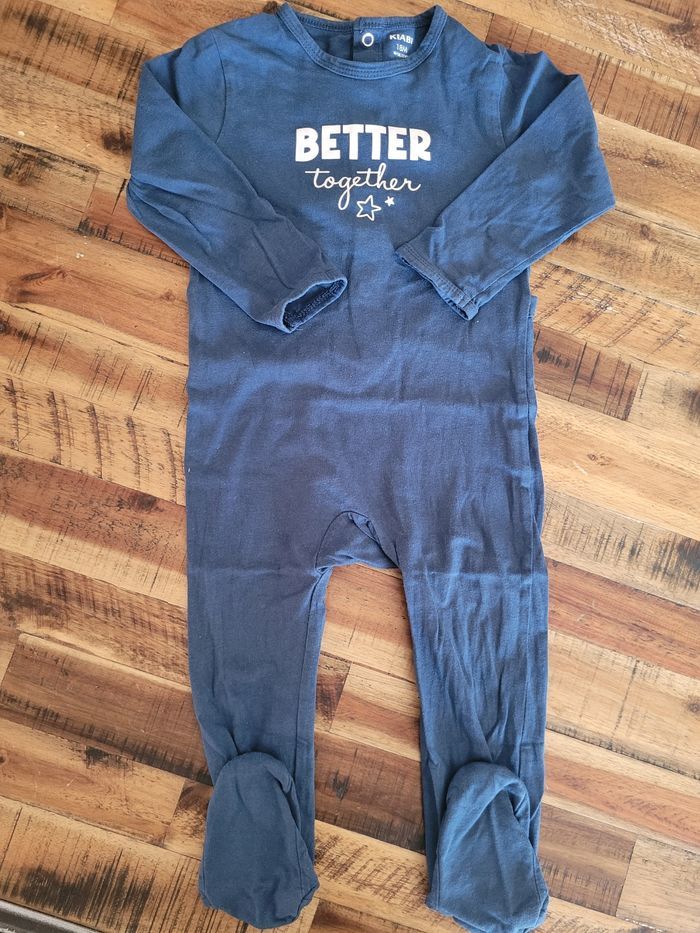 Pyjama Kiabi 18 mois