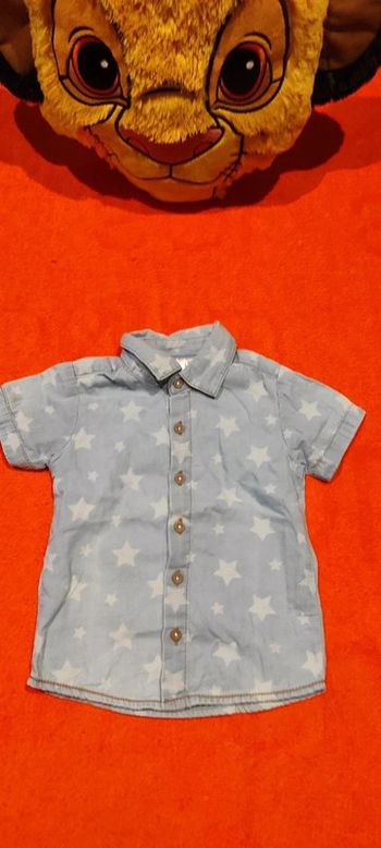 Chemise manches courtes ⭐ Z Grain de blé 18 mois