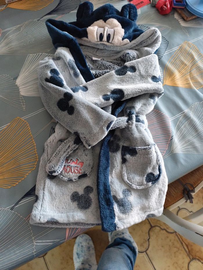 Robe de chambre pilou Disney mickey - photo numéro 3
