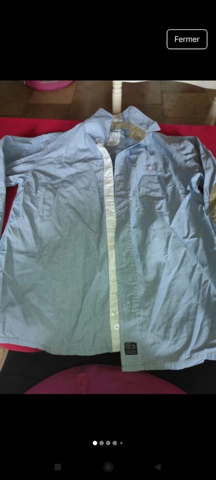 Très belle chemise garçon e59