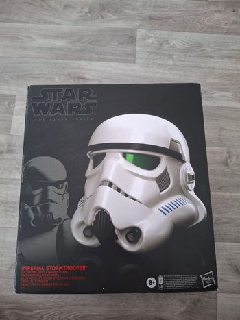 Casque star wars black serie stormtrooper hasbro