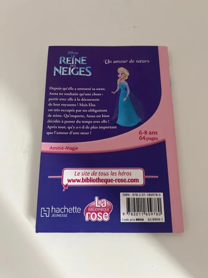 La bibliothèque rose, la Reine des neiges, un amour de sœurs - photo numéro 3