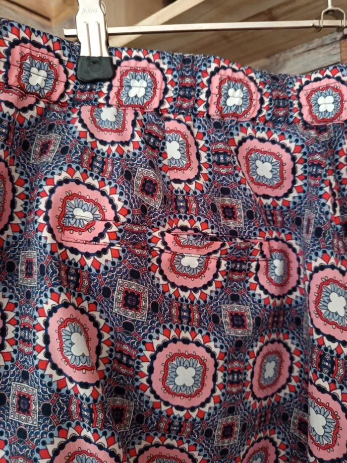 Pantalon fluide à motif vintage - photo numéro 11