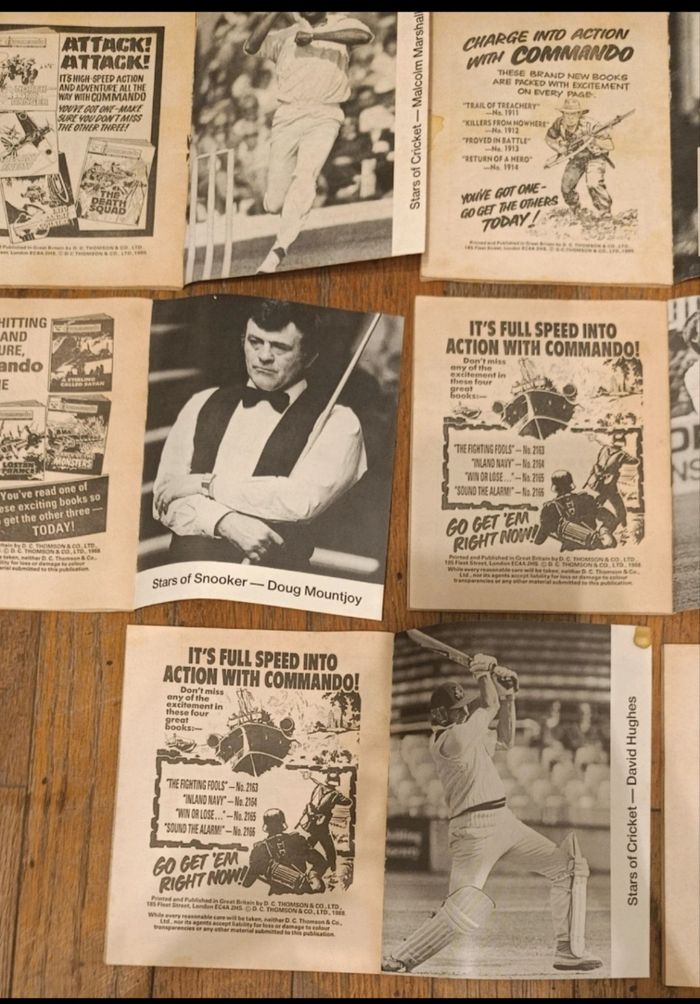 Lot de 8 petits livres bd Commando War stories in pictures années 80 vintage - photo numéro 6