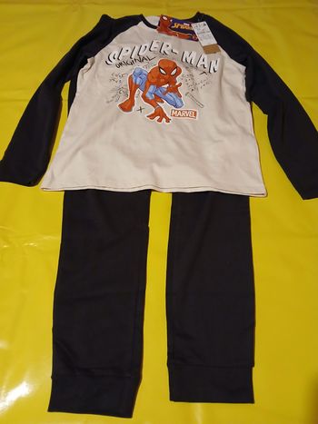 pyjamas en coton marvel spiderman 12 ans